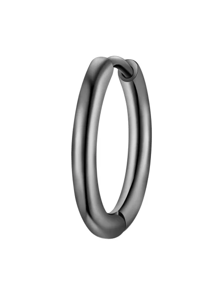 True Rebels Náušnice tmavosivá