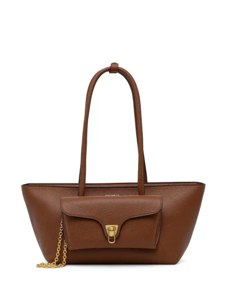 Geantă shopper Coccinelle maro