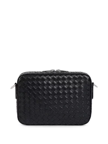 Geantă crossbody Sandro din piele negru