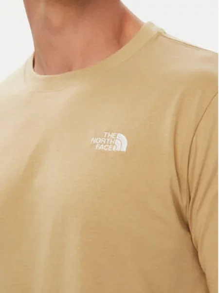 The North Face Marškinėliai Evolution Simple Dome Geltona žalia