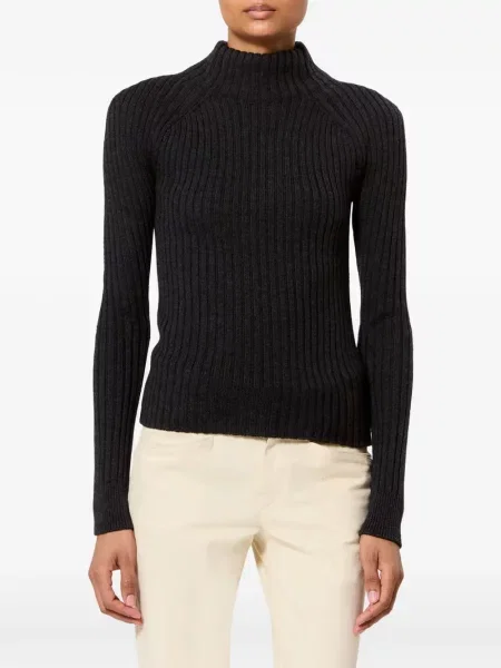 Pulover Isabel Marant tricotate negru