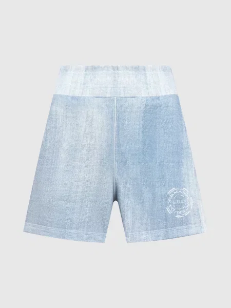 Шорти з логотипом Ermanno Scervino блакитні