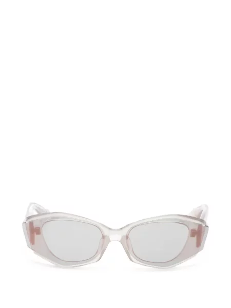 Ochelari de soare Dita Eyewear cu imprimeu geometric gri