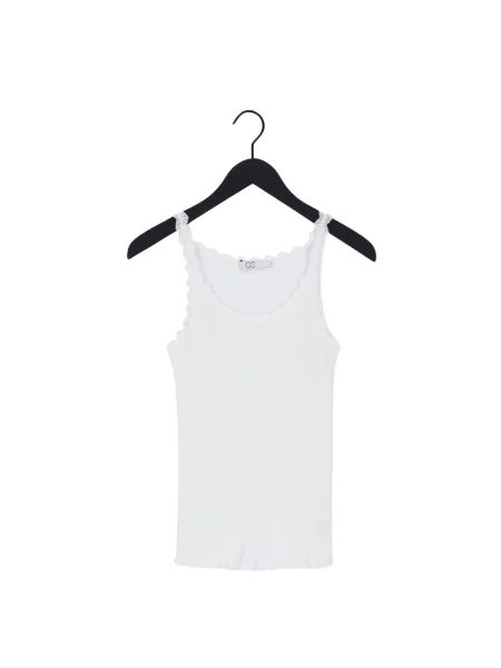 Coster Copenhagen Top POPPY alb