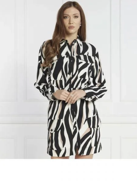 Pinko Rochie alb