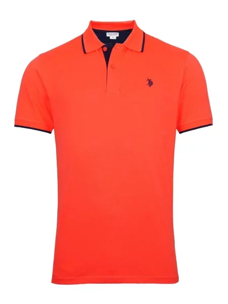 U.S. POLO ASSN. Majica nočno / oranžna modra