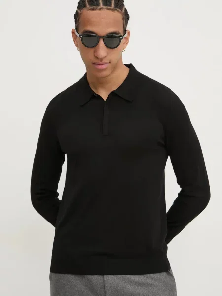 HUGO pulover barbati light negru