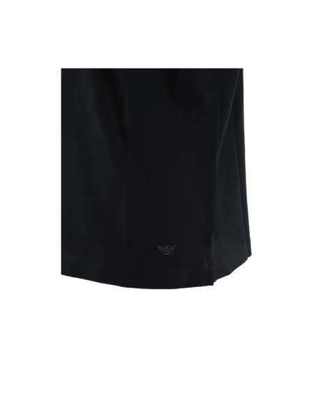 Koszulka polo Armani z dżerseju niebieska