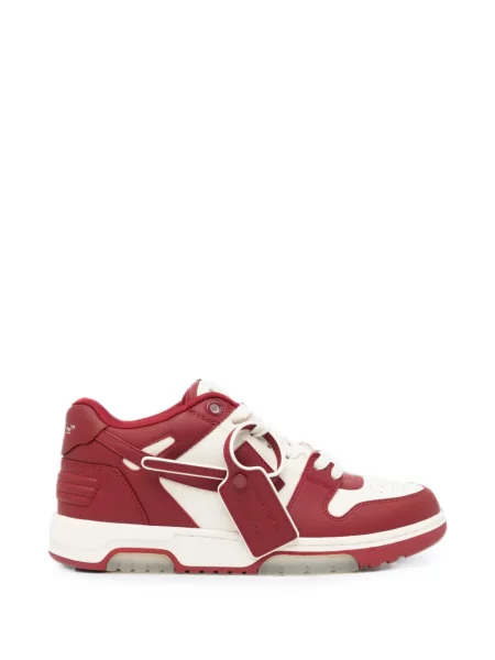 Sneakerși Off-white business alb