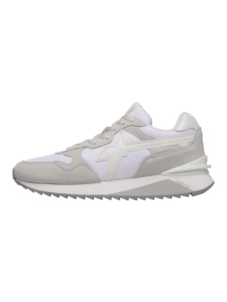 Sneakersy W6yz zamszowe białe