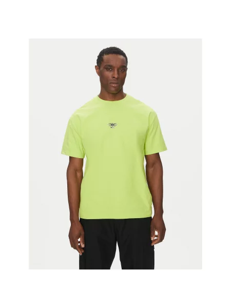 Quiksilver Majica Relaxed Fit zelena