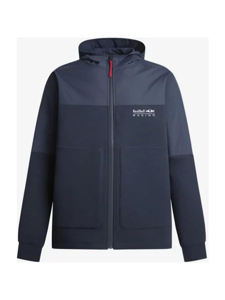 Kurtka Red Bull Racing x Pepe Jeans Hybrid Hoody granatowy M czerwone