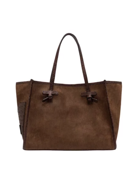 Shopperka Gianni Chiarini skórzana brązowa