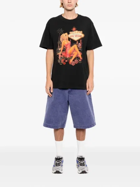 Tricou Melt cu imagine negru