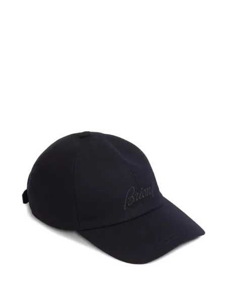 Șapcă Brioni cu broderie albastru