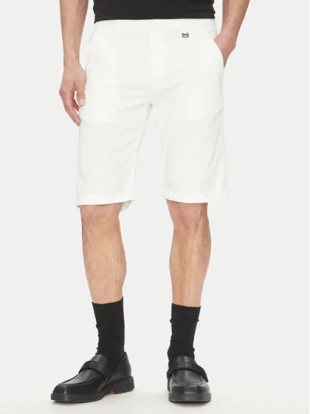 Pantaloni scurți Karl Lagerfeld alb