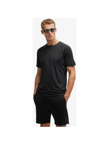 Koszulka BOSS Green Tee Active krótki rękaw czysty XL czarny