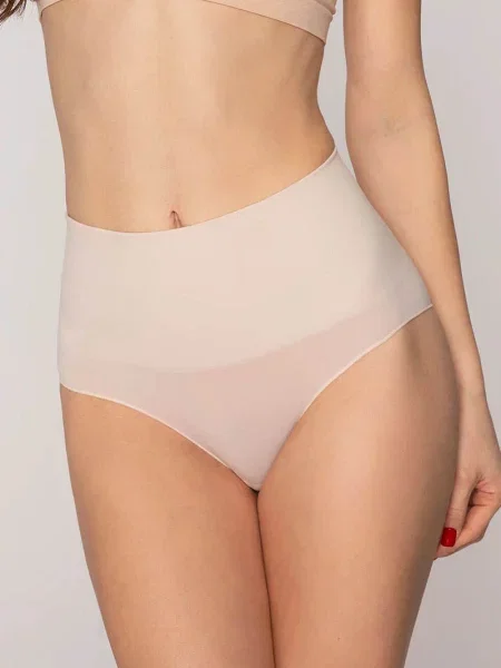 Женские трусы слип с высокой посадкой FIGI_GATTA_PANTY_CORRECT_SENSUAL_SKIN чорні