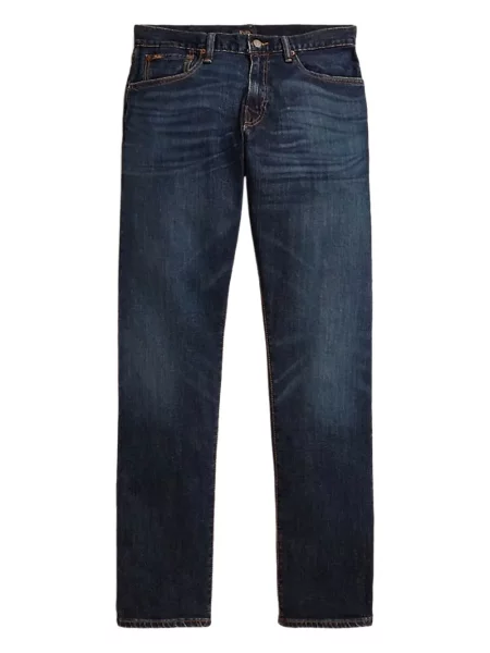 Blugi Polo Ralph Lauren cu broderie albastru