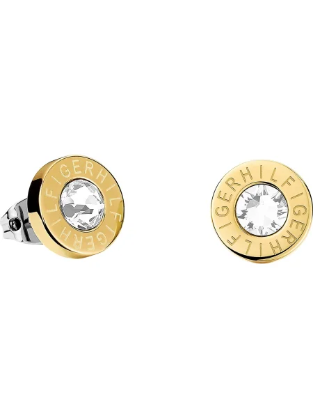 TOMMY HILFIGER Cercei / transparent auriu