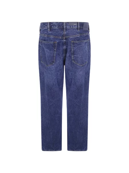Blugi cu picior larg Ps Paul Smith albastru