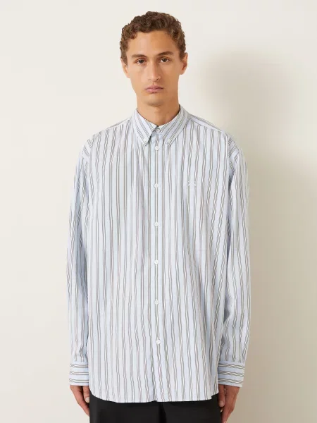 Loewe Košile Comfort Fit tmavě modrá černá bílá