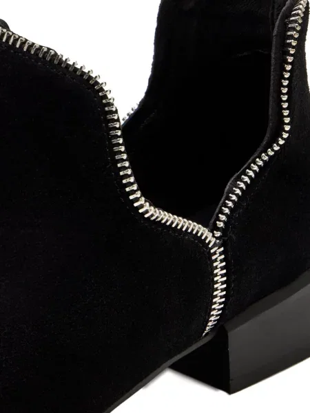 Botine Senso din piele de căprioară negru