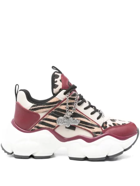 Маратонки Buffalo с принт червено