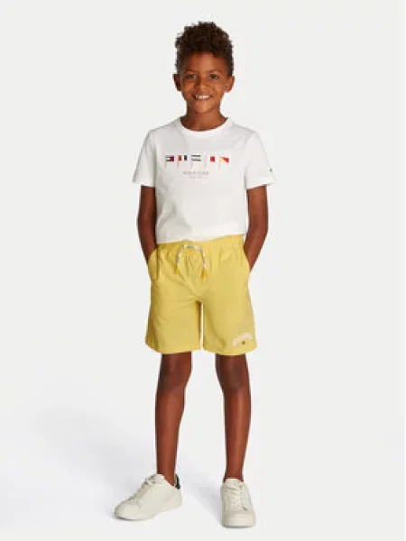 Sportovní kraťasy Tommy Hilfiger žluté