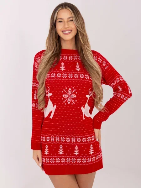 Pulover Italy Moda alb