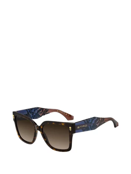 Ochelari de soare Etro cu model floral maro