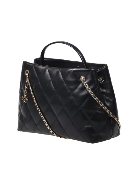 Torebka Tory Burch skórzana czarna