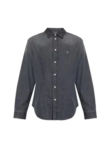 Koszula Versace casual szara