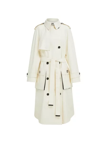 Lniany trencz Ferragamo