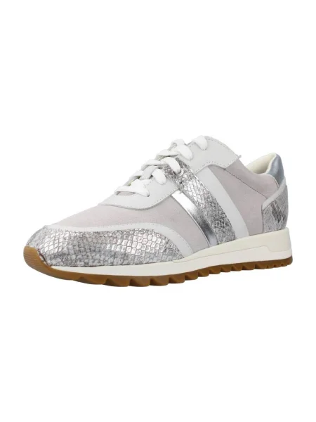 Pantofi Geox argintiu