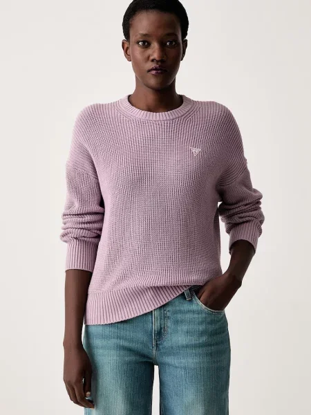 Guess Jeans pulover pentru femei din violet