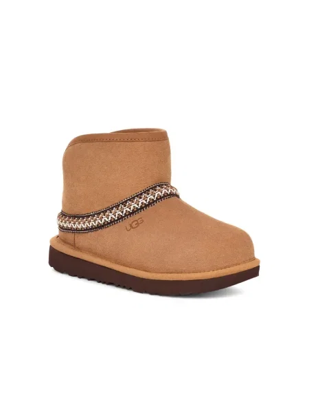 Botki dziecięce Ugg brązowe