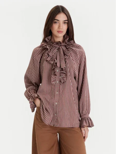 ViCOLO Πουκάμισο καφέ