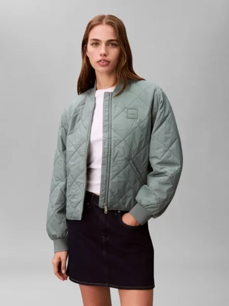 Calvin Klein Jeans Geacă bomber verde