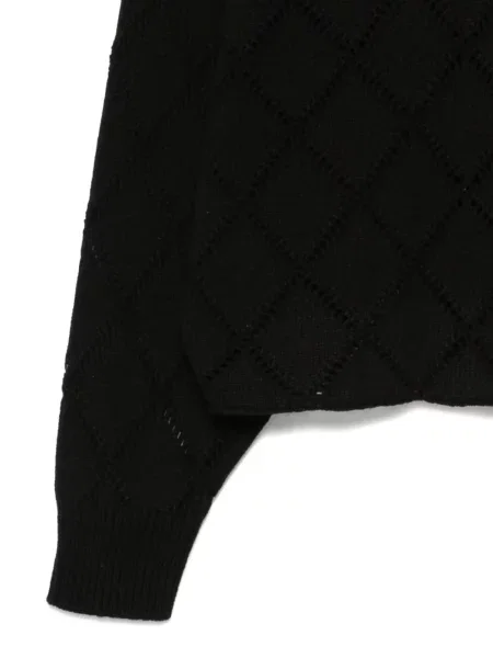 Heláncă Semicouture ajurata negru