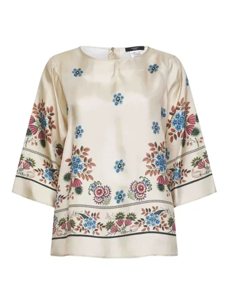 Bluzka Weekend Max Mara z nadrukiem