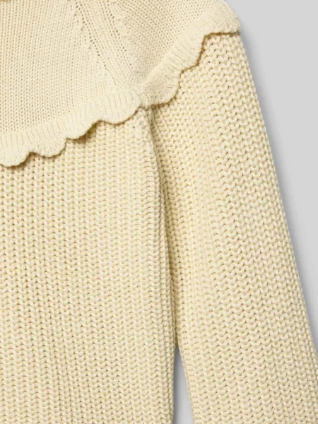 Sweter o kroju regular fit z imitacji dzianiny Steiff