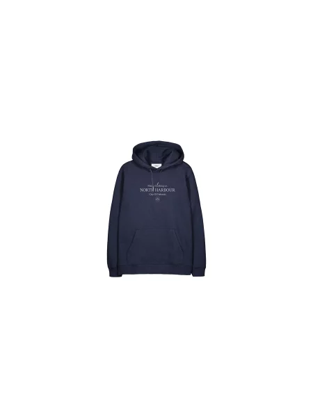 Makia District Hooded Sweatshirt M Mężczyźni Bluzy i bluzy z kapturem Makia Size: L niebieski