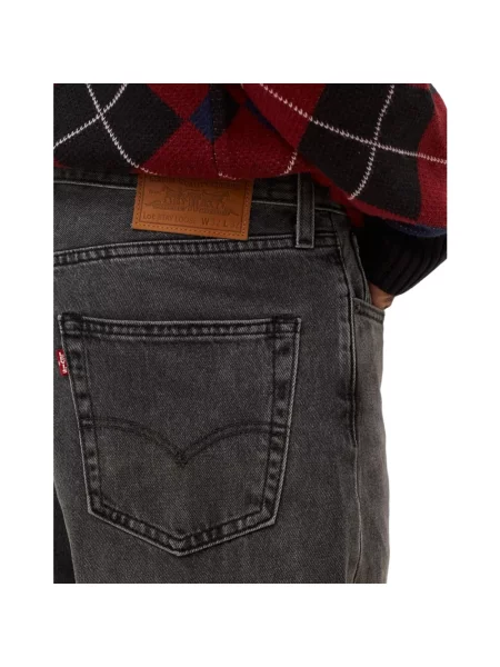 Jeansy straight leg Levi's czarne