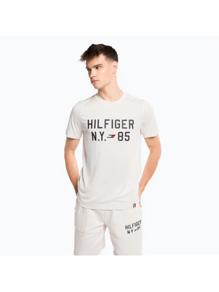 Tričko Tommy Hilfiger Graphic Training T-shirt beige béžové