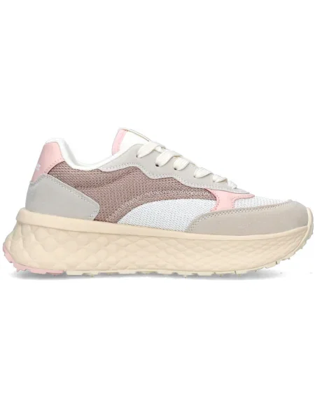 Blauer Sneakers bej