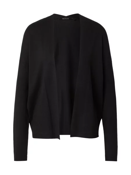 TAIFUN Geacă tricotată negru