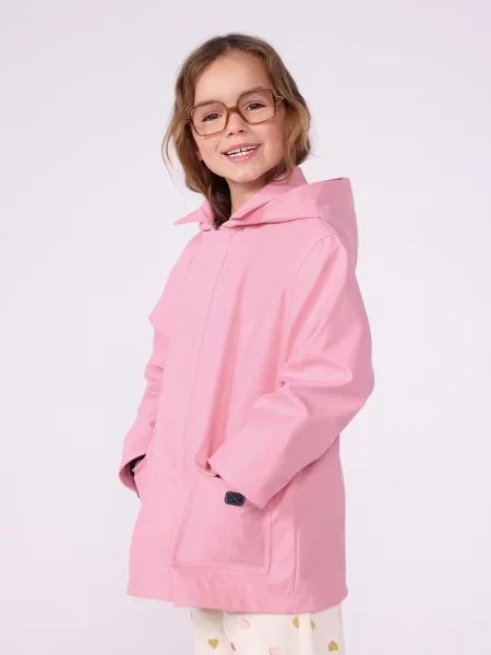 Geacă copii Petit Bateau roz