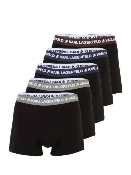 Karl Lagerfeld Boksarice modra / čokolada / siva črna