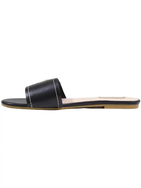 Liu Jo De piele șlapi SANDY 03 negru